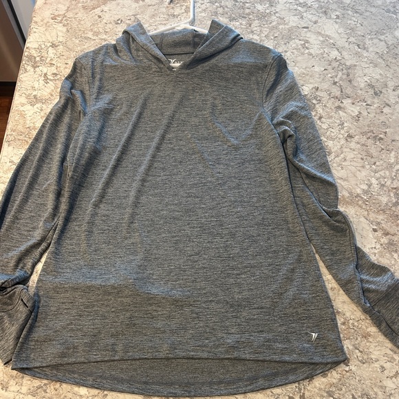 Old Navy Active Hoodie Womens Large Gray Long Sleeve - Picture 7 of 13